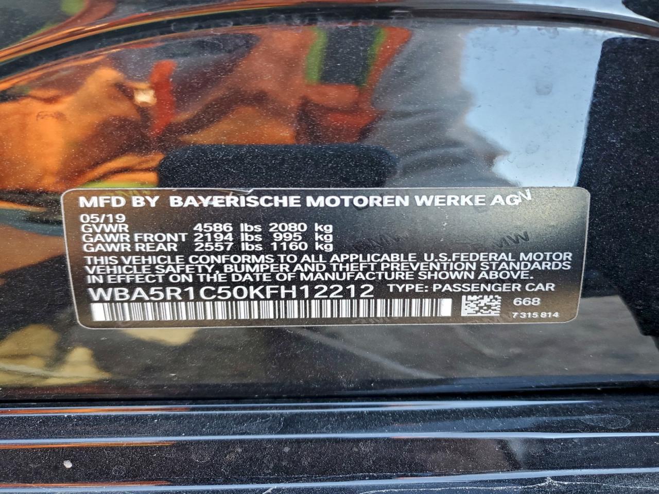 2019 BMW 3 SERIES
