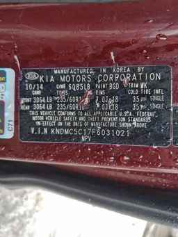 2015 KIA SEDONA