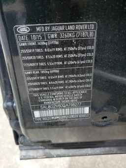 2016 LAND ROVER LR4