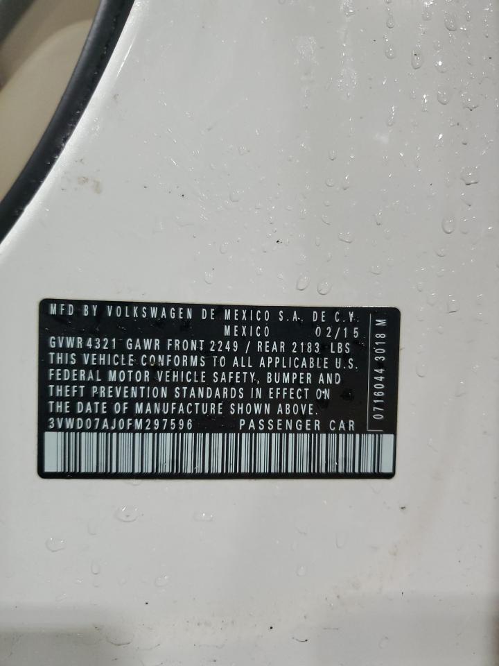 2015 VOLKSWAGEN JETTA