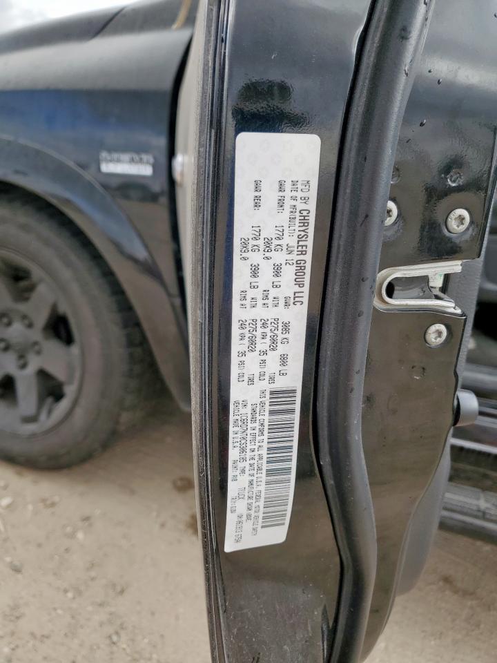 2012 DODGE RAM 1500