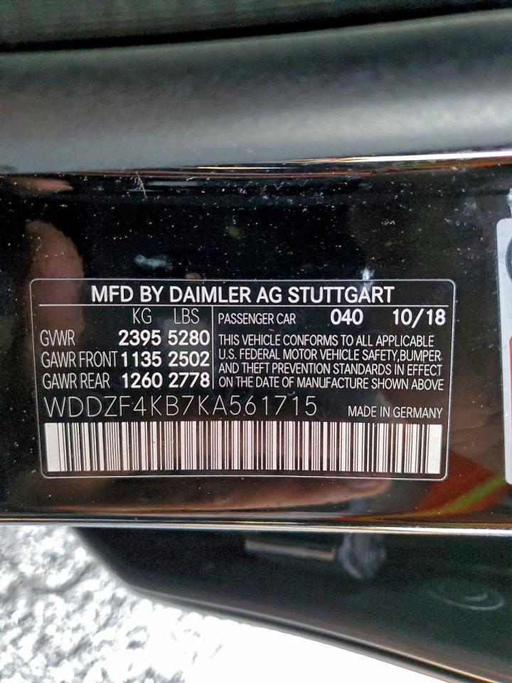 2019 MERCEDES-BENZ E-Class