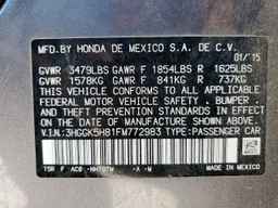 2015 HONDA FIT