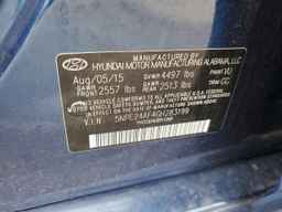 2016 HYUNDAI SONATA