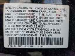 2011 ACURA MDX