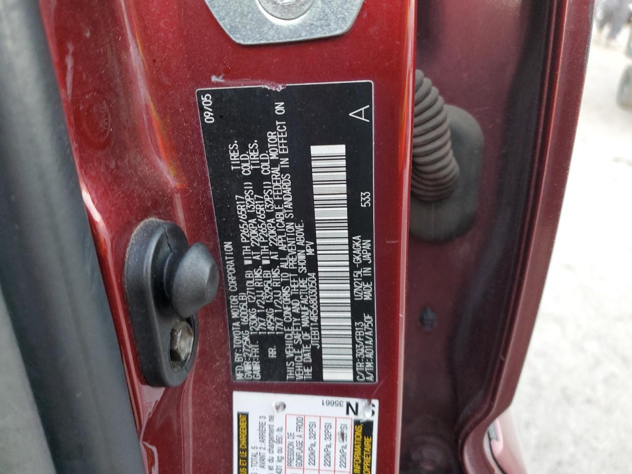 2006 TOYOTA 4Runner