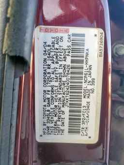 2004 TOYOTA SCION