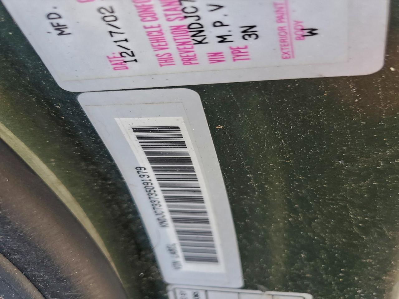 2003 KIA SORENTO