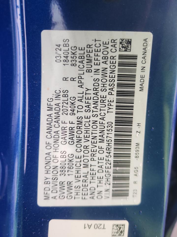 2024 HONDA CIVIC