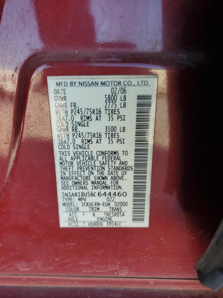 2006 NISSAN PATHFINDER