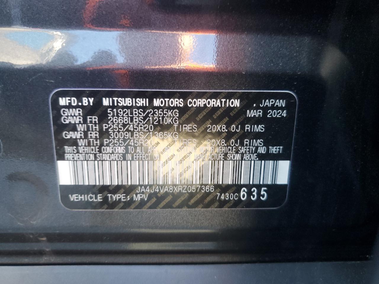 2024 MITSUBISHI outlander
