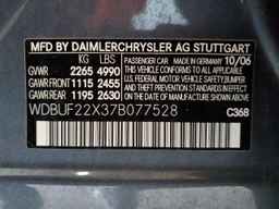 2007 MERCEDES-BENZ E-Class