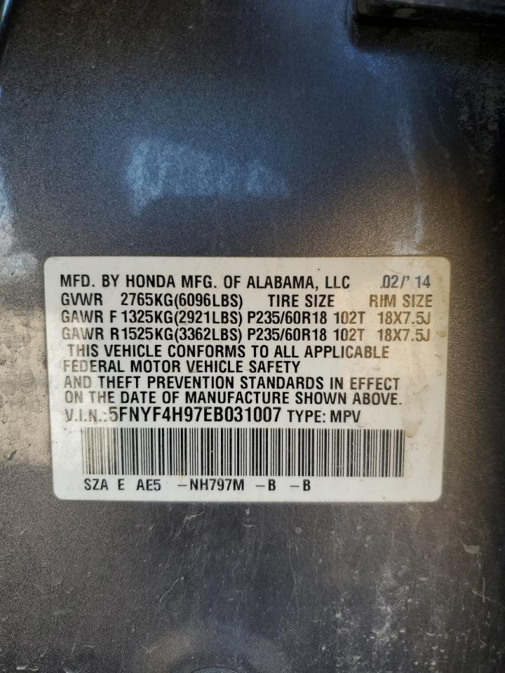 2014 HONDA PILOT