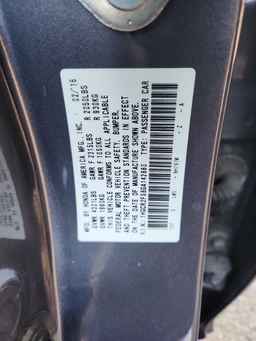 2016 HONDA ACCORD