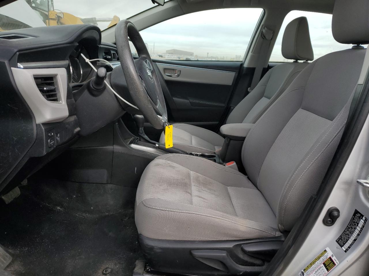 2015 TOYOTA COROLLA