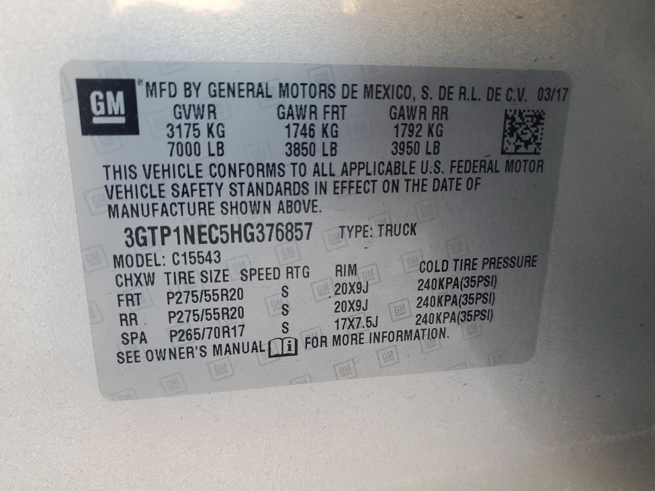 2017 GMC Sierra