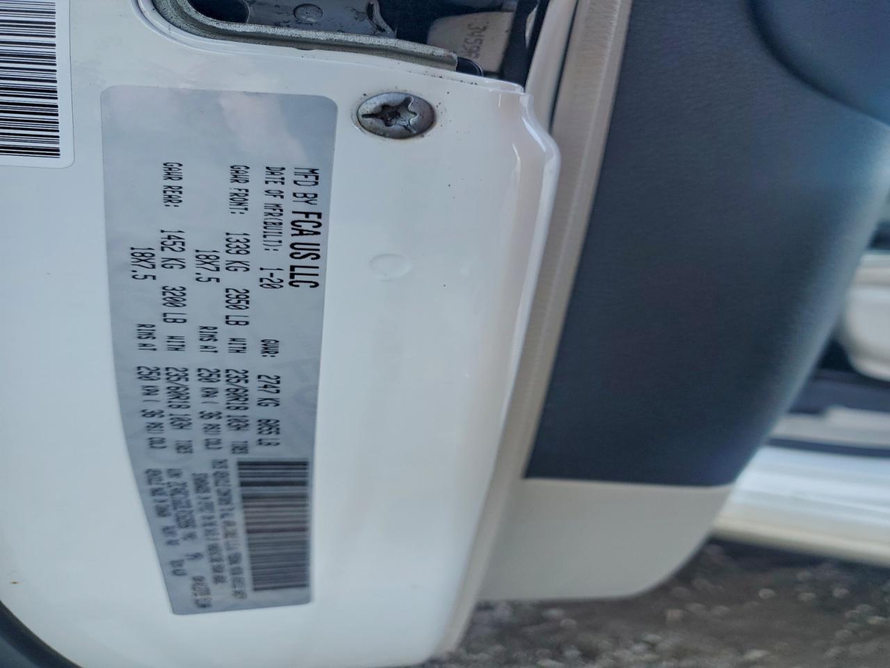 2020 CHRYSLER Pacifica