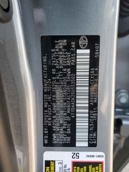 2025 TOYOTA CAMRY