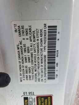 2012 HONDA CIVIC
