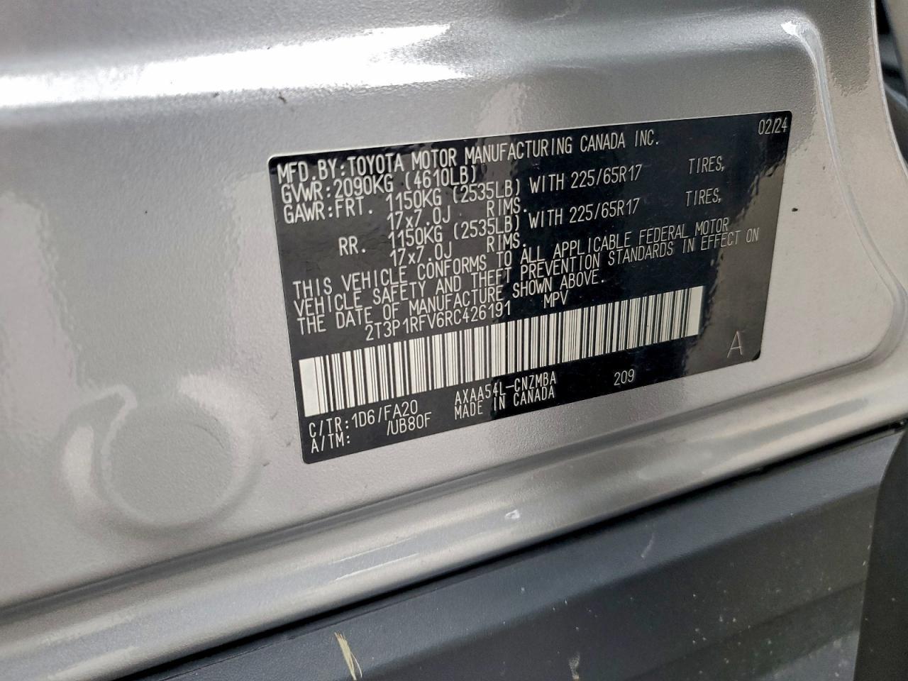 2024 TOYOTA RAV4
