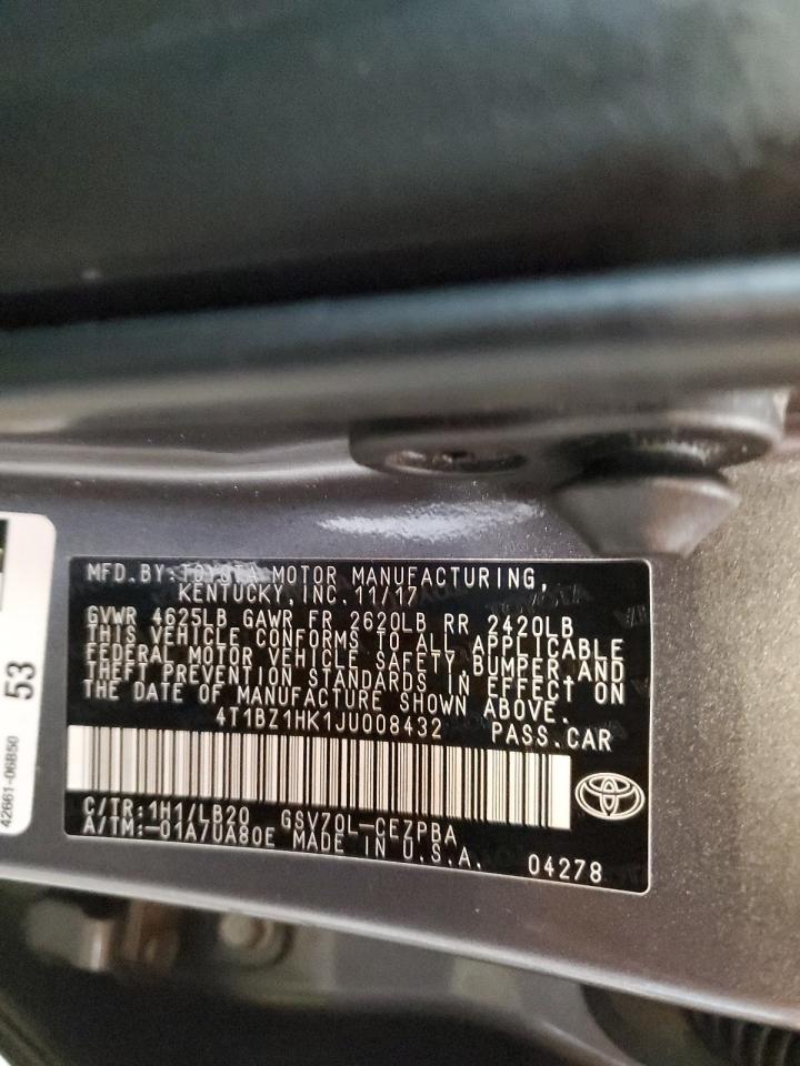 2018 TOYOTA CAMRY