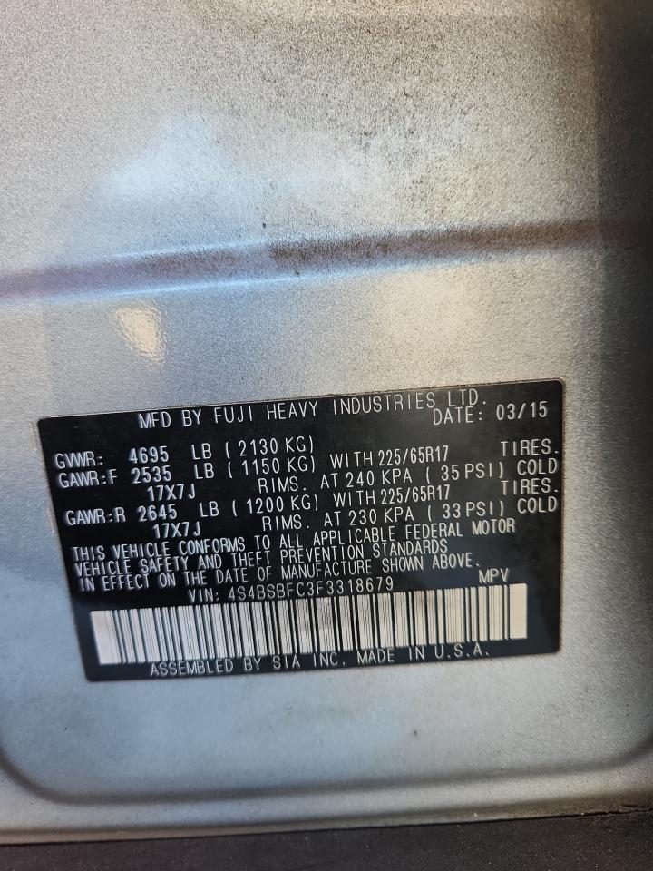 2015 SUBARU Outback
