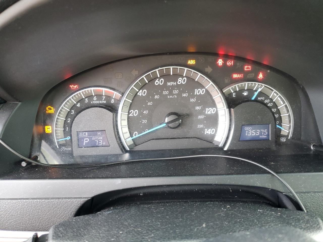 2012 TOYOTA CAMRY