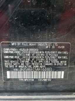 2010 SUBARU FORESTER