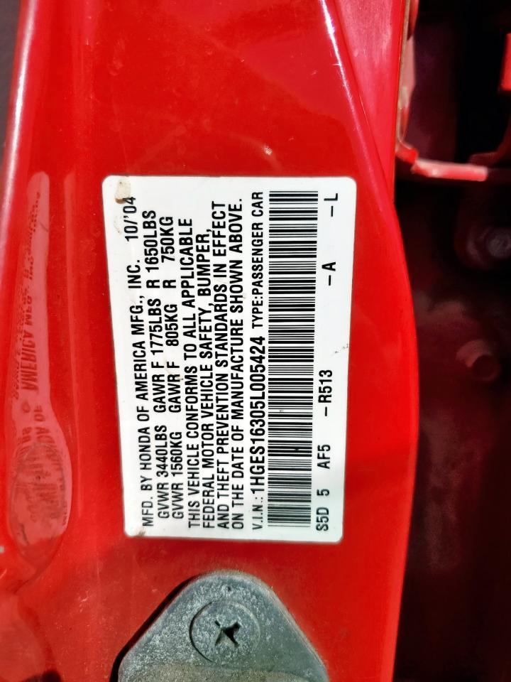 2005 HONDA CIVIC