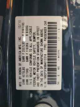 2011 HONDA ACCORD