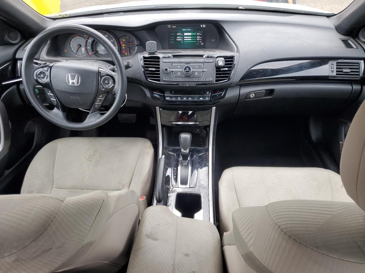 2016 HONDA ACCORD