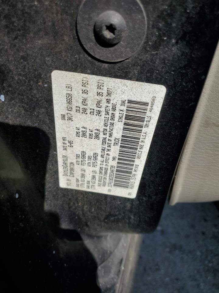 2005 DODGE RAM 1500