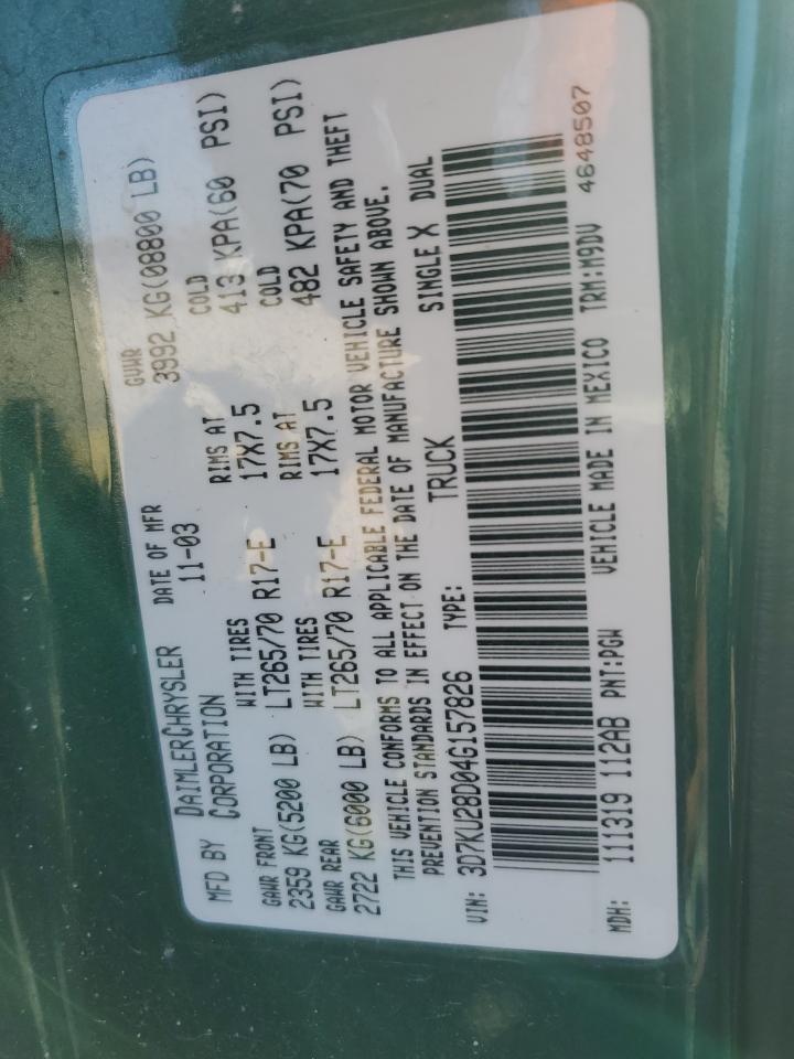 2004 DODGE Ram 2500