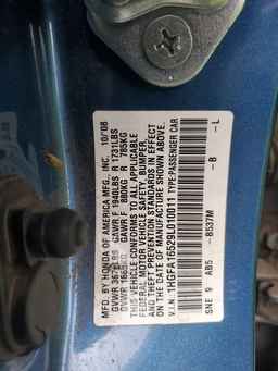 2009 HONDA CIVIC