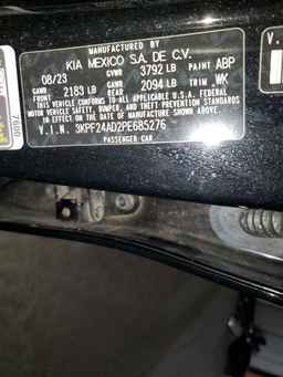 2023 KIA FORTE