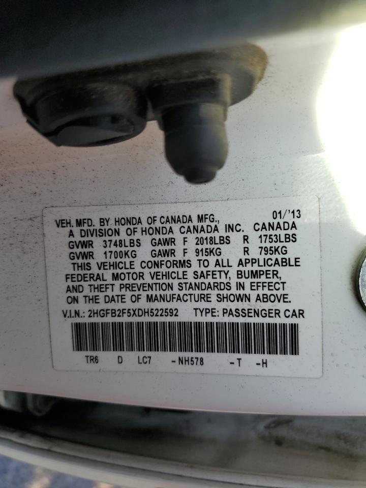 2013 HONDA CIVIC