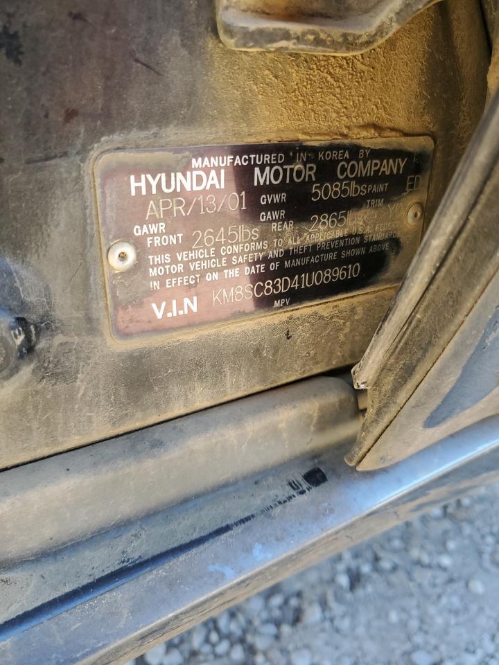 2001 HYUNDAI SANTA FE