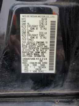 2008 NISSAN Frontier