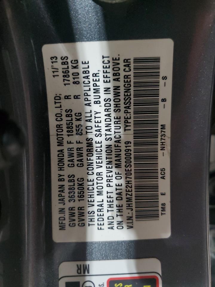 2014 HONDA Insight