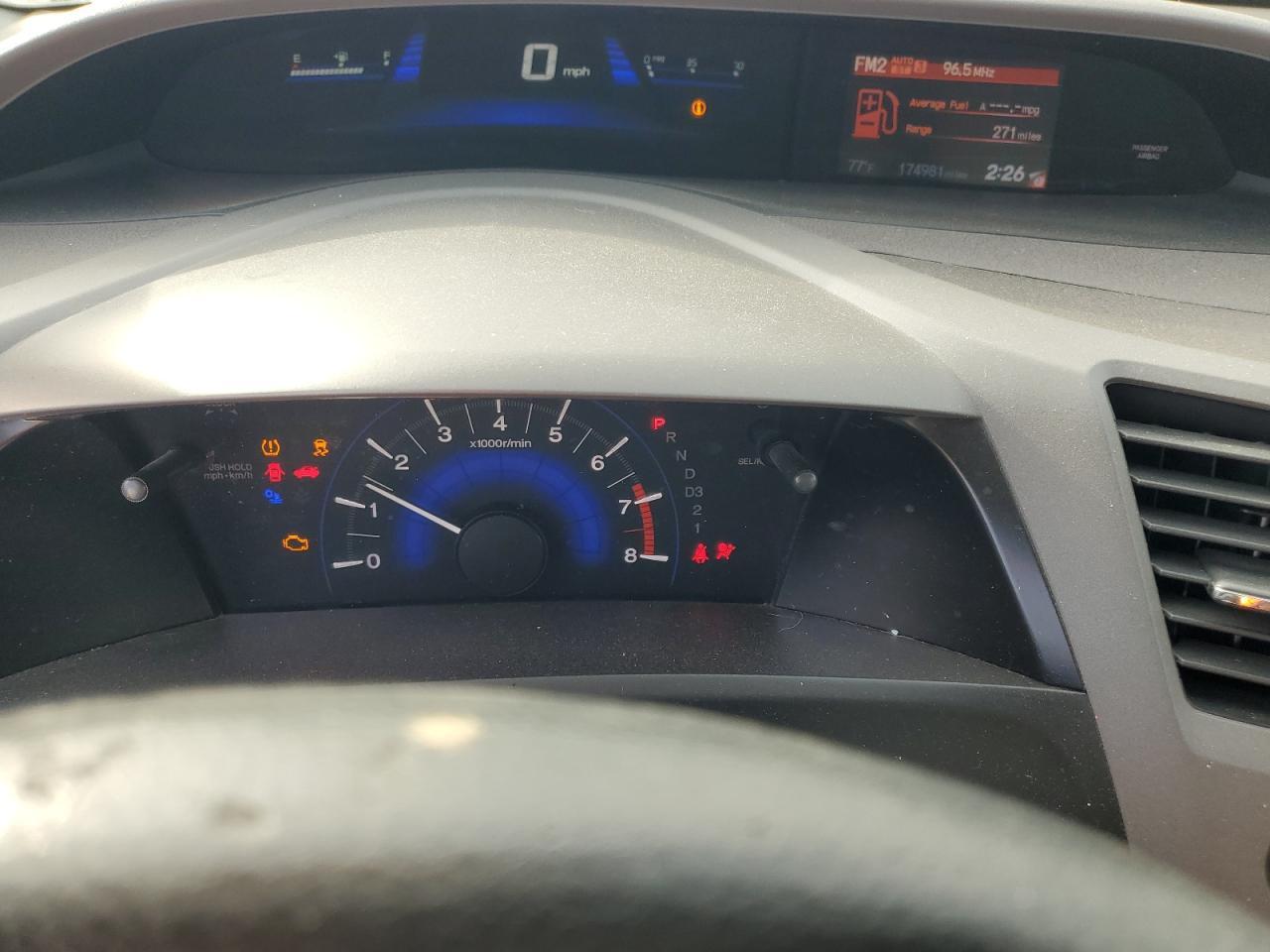 2012 HONDA CIVIC