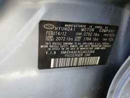 2012 HYUNDAI ELANTRA