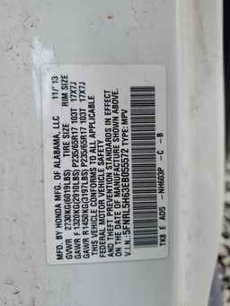 2014 HONDA ODYSSEY