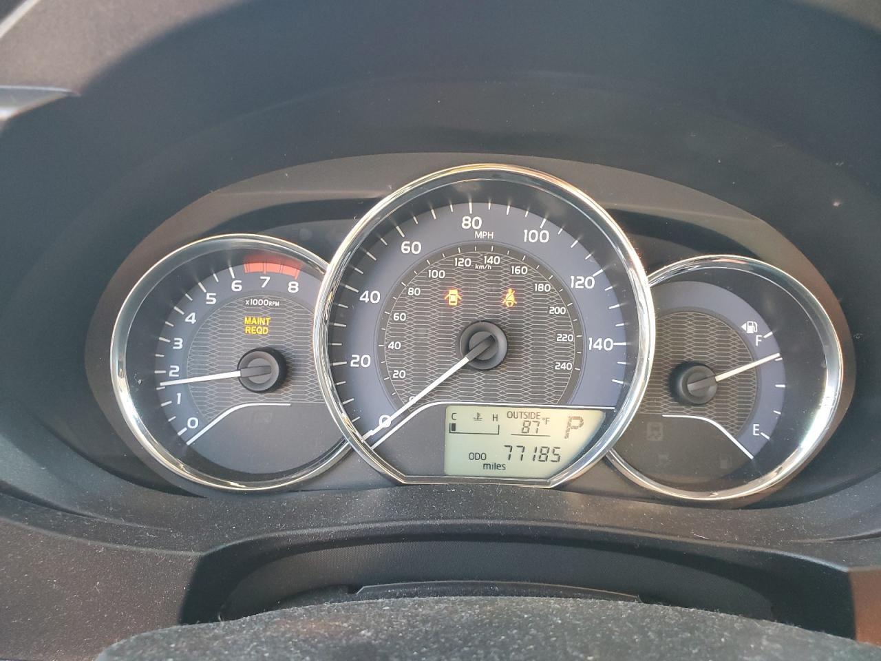 2015 TOYOTA COROLLA