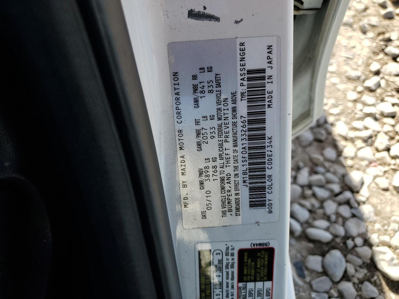 2010 MAZDA 3