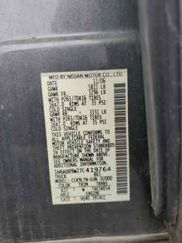 2007 NISSAN Frontier