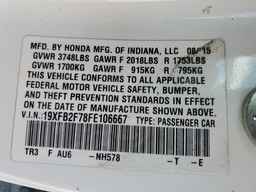 2015 HONDA CIVIC