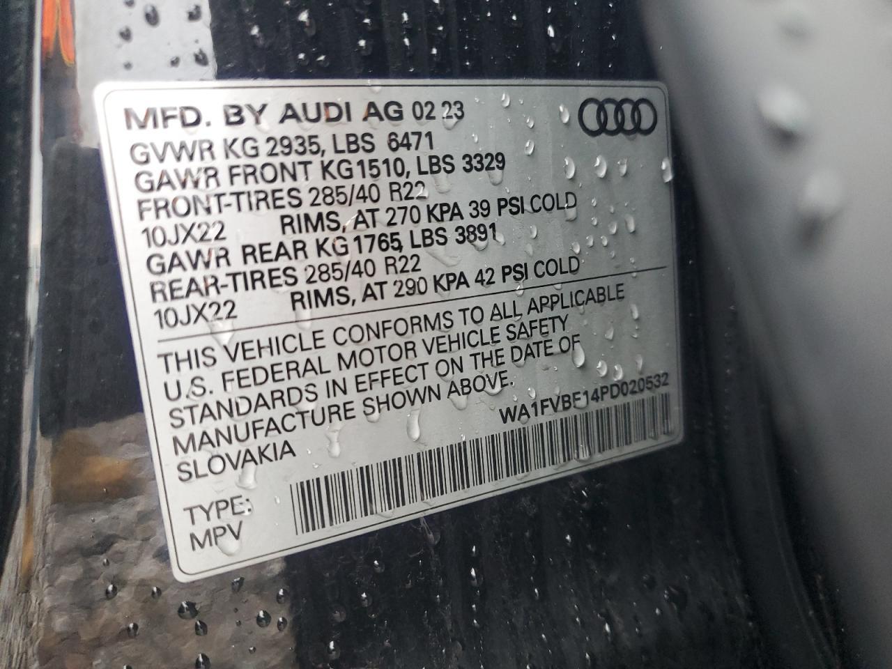 2023 AUDI Q8
