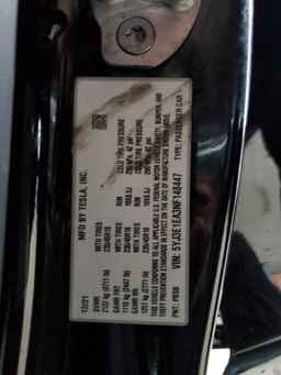 2022 TESLA MODEL 3