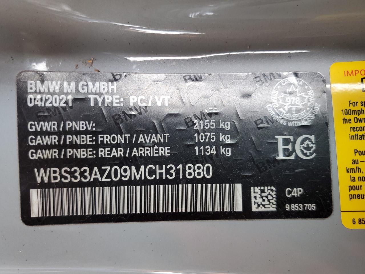 2021 BMW M4