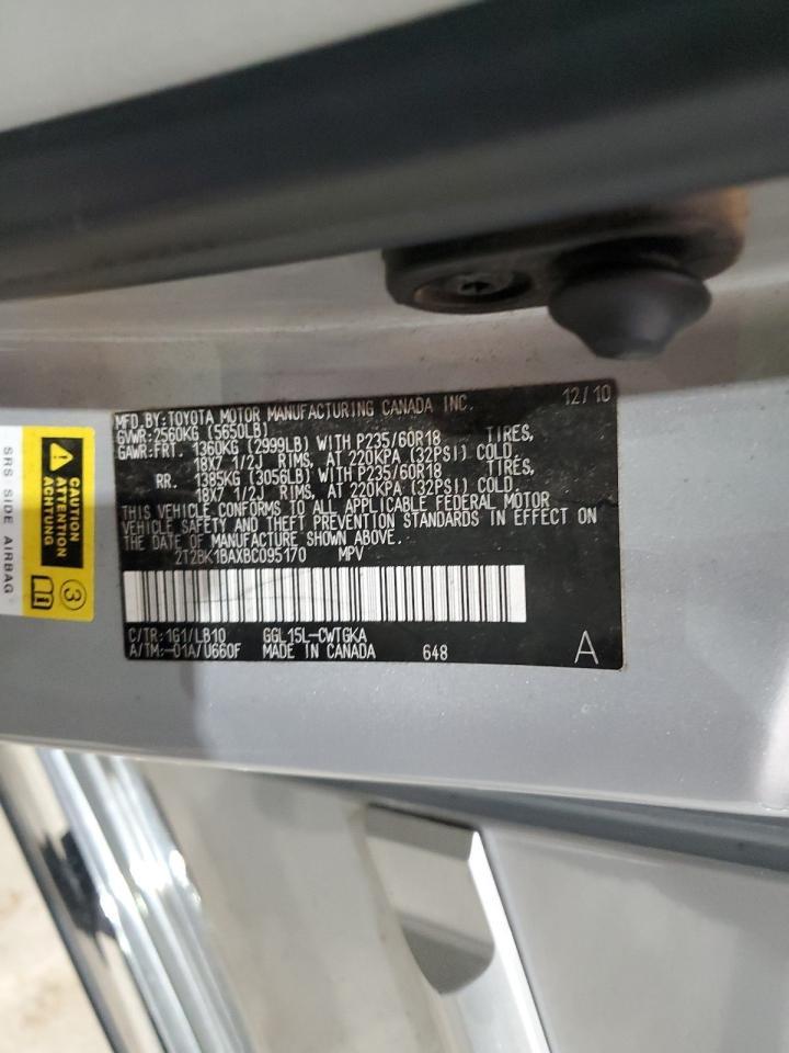 2011 LEXUS RX 350
